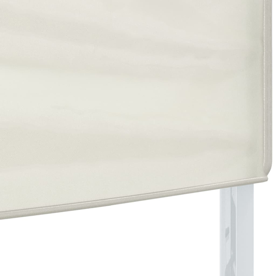 Truett Oxford Fabric 3m x 6m Folding Party Tent In Cream