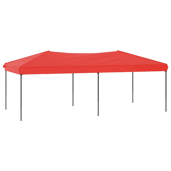 Truett Oxford Fabric 3m x 6m Folding Party Tent In Red