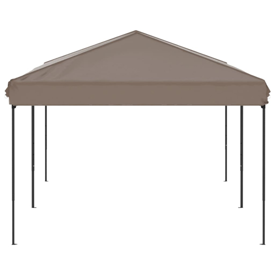 Truett Oxford Fabric 3m x 6m Folding Party Tent In Taupe