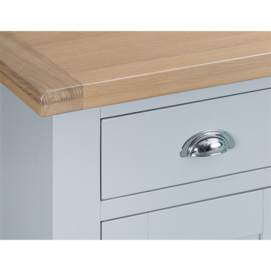 Tyler Wooden 4 Doors And 2 Drawers Sideboard In Grey_3