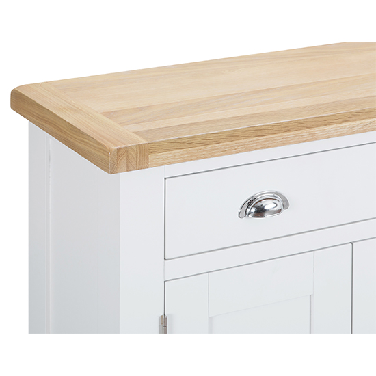 Tyler Wooden 4 Doors And 2 Drawers Sideboard In White_3
