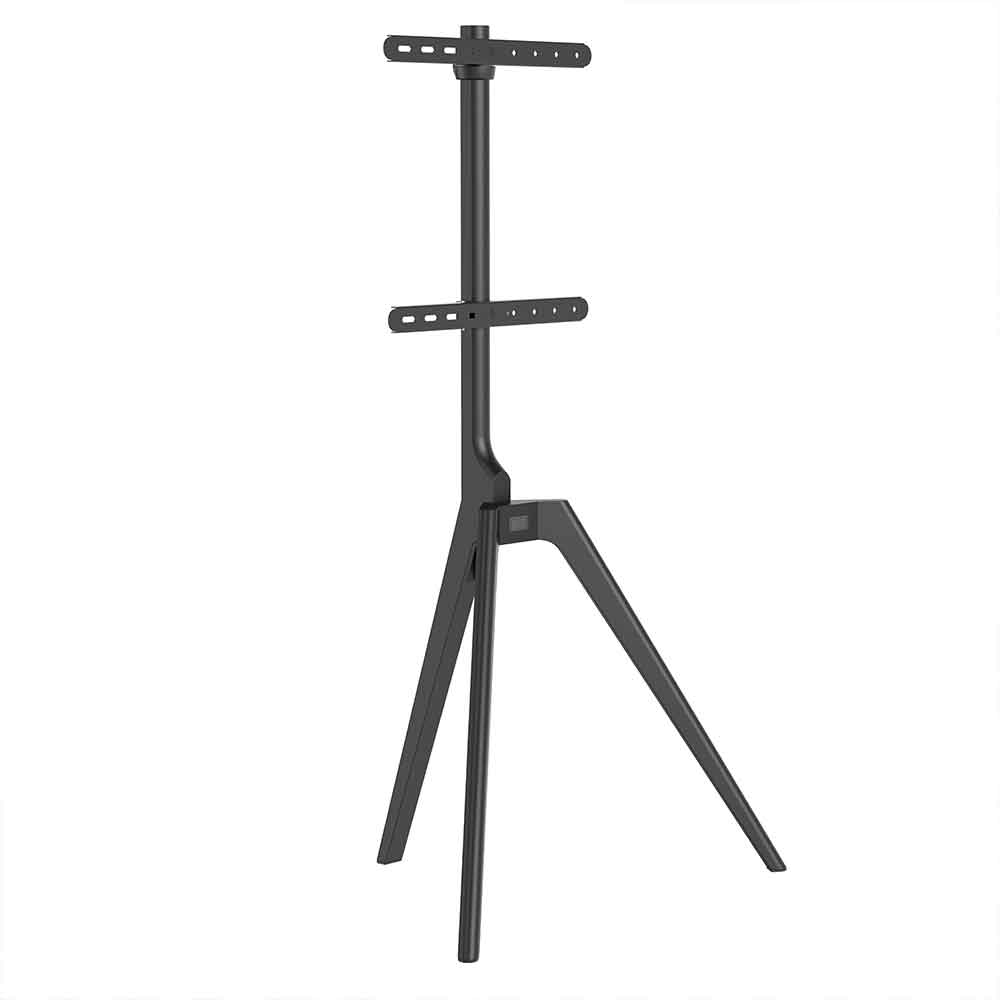 Tyler Floor Standing Wooden TV Stand - Black