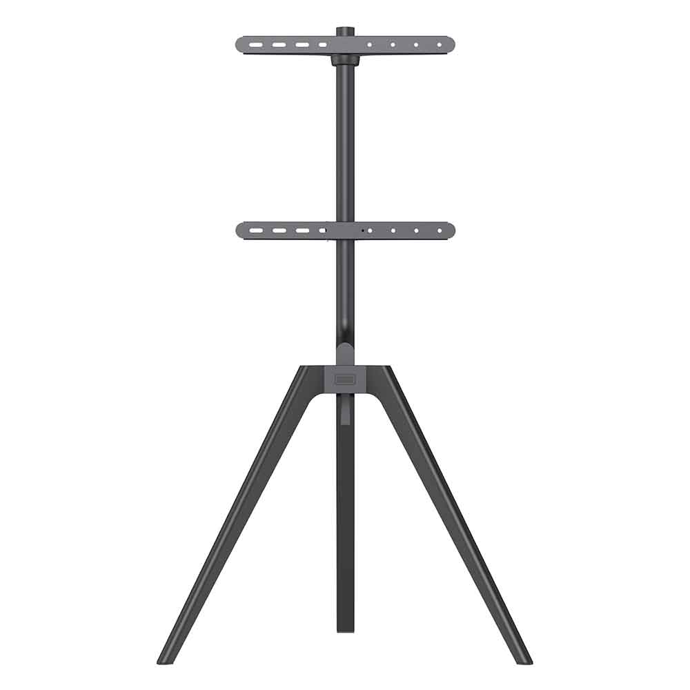 Tyler Floor Standing Wooden TV Stand - Black