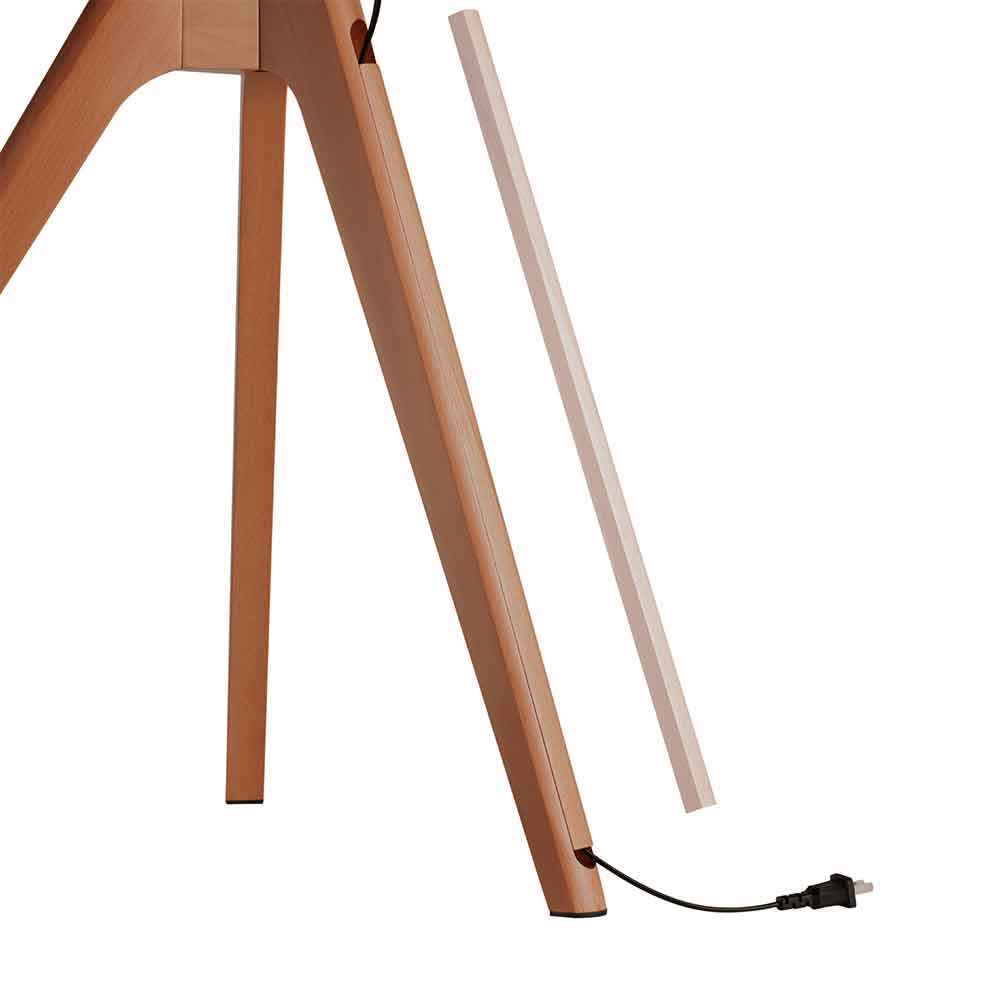 Tyler Floor Standing Wooden TV Stand - Light Oak