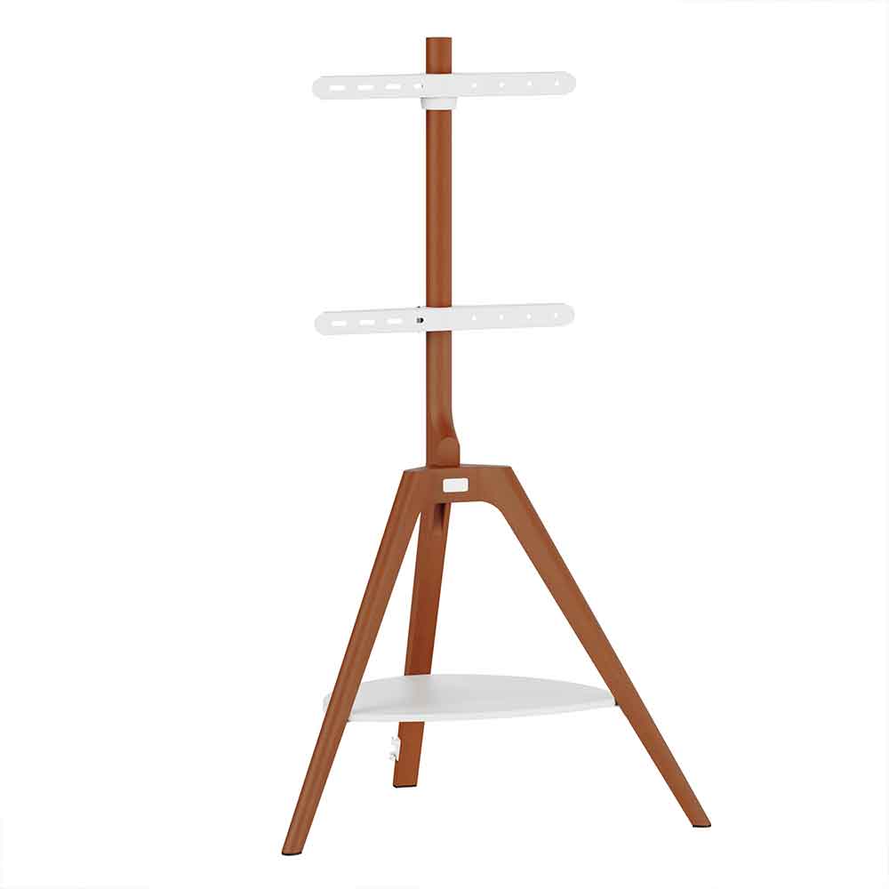 Tyler Floor Standing Wooden TV Stand With Shelf - Light Oak