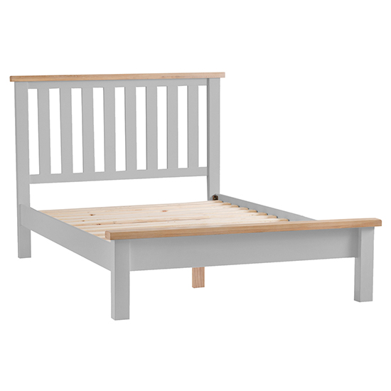 Tyler Wooden Super King Size Bed In Grey_2
