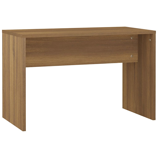 Udell Wooden Dressing Table Set In Brown Oak With LED Lights_6