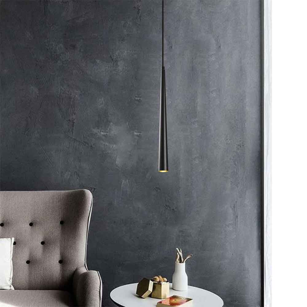 Ugur Metal Ceiling Pendant Light in Black