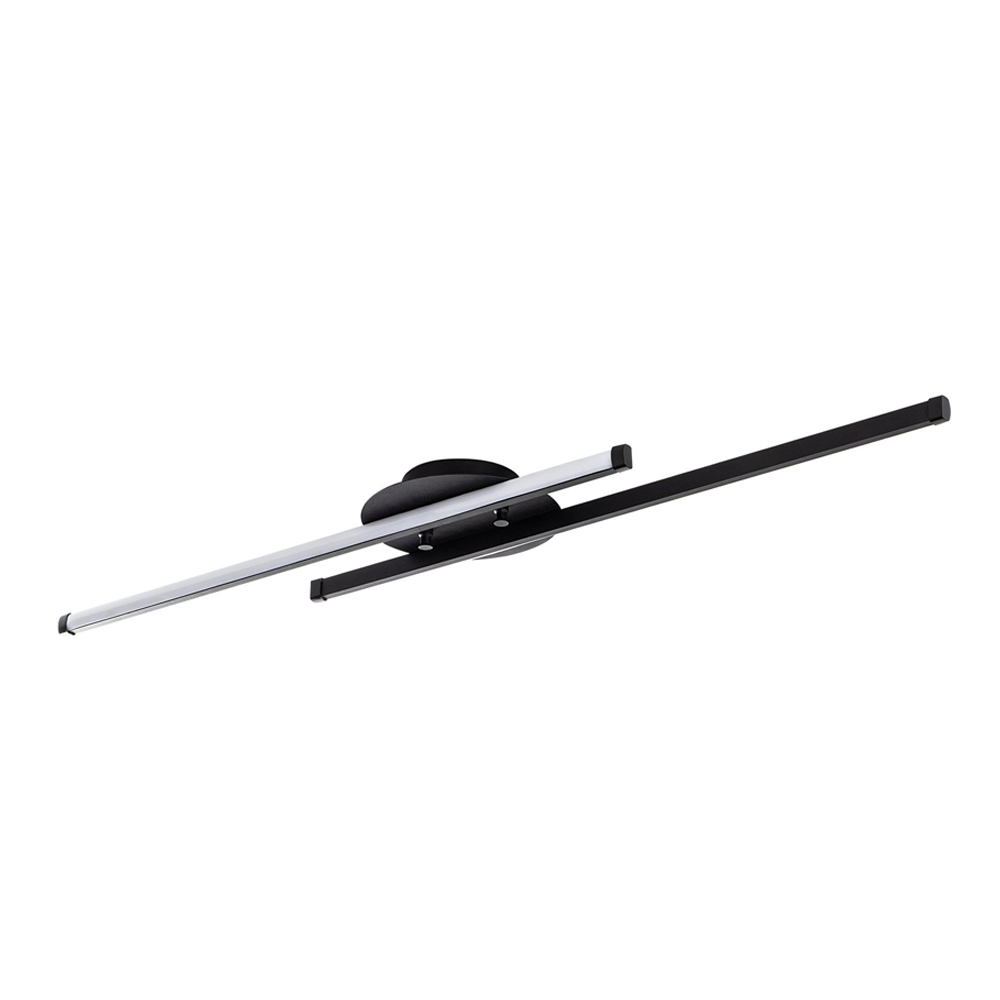 Umut Metal Ceiling Light in Black