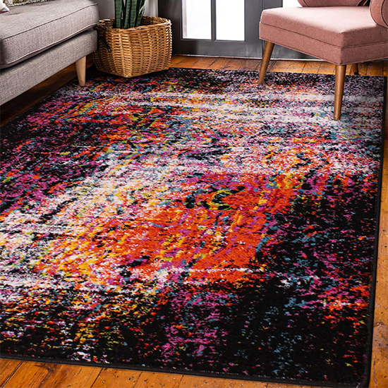 Urban 160x230cm Sheen Rug In Multi-Colour