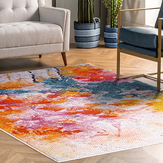 Urban 160x230cm Splash Rug In Multi-Colour
