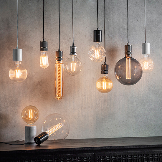 Urban Ceiling Pendant Light In Modern Black Chrome