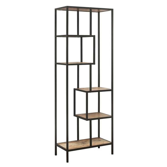 Urban Wooden Tall Shelving Unit In Rustic Furniture in Fashion