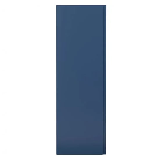 Photo of Urfa 40cm bathroom wall hung tall unit in satin blue