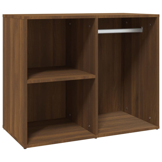Vadim Wooden Dressing Table In Brown Oak With LED Lights_7