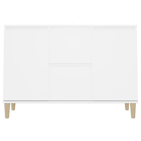 Vaeda Wooden Sideboard With 2 Doors 2 Drawers In White_4