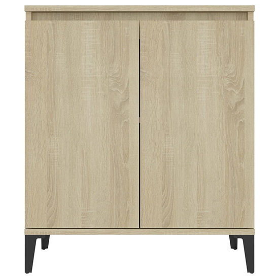 Vaeda Wooden Sideboard With 2 Doors In Sonoma Oak