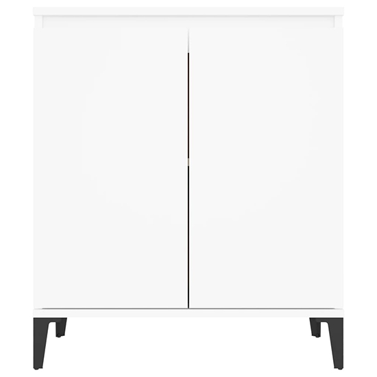 Vaeda Wooden Sideboard With 2 Doors In White
