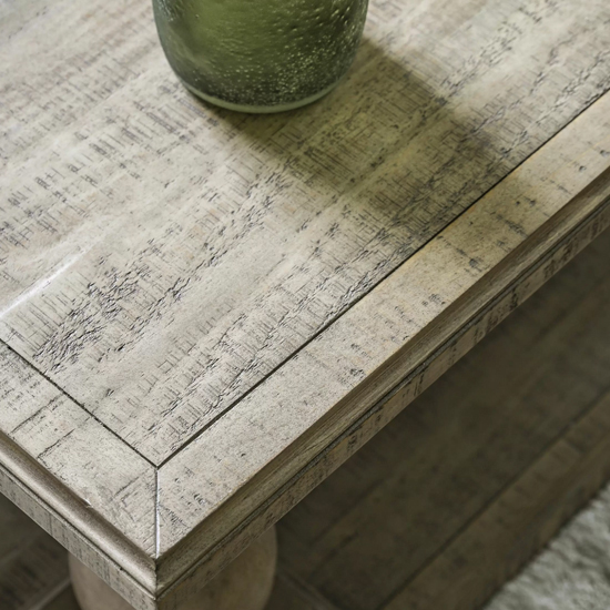 Valletta Wooden Coffee Table Square In Natural
