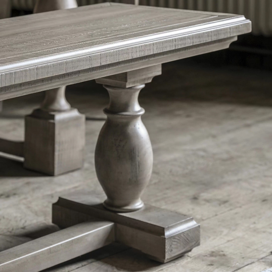 Valletta Wooden Dining Bench In Natural