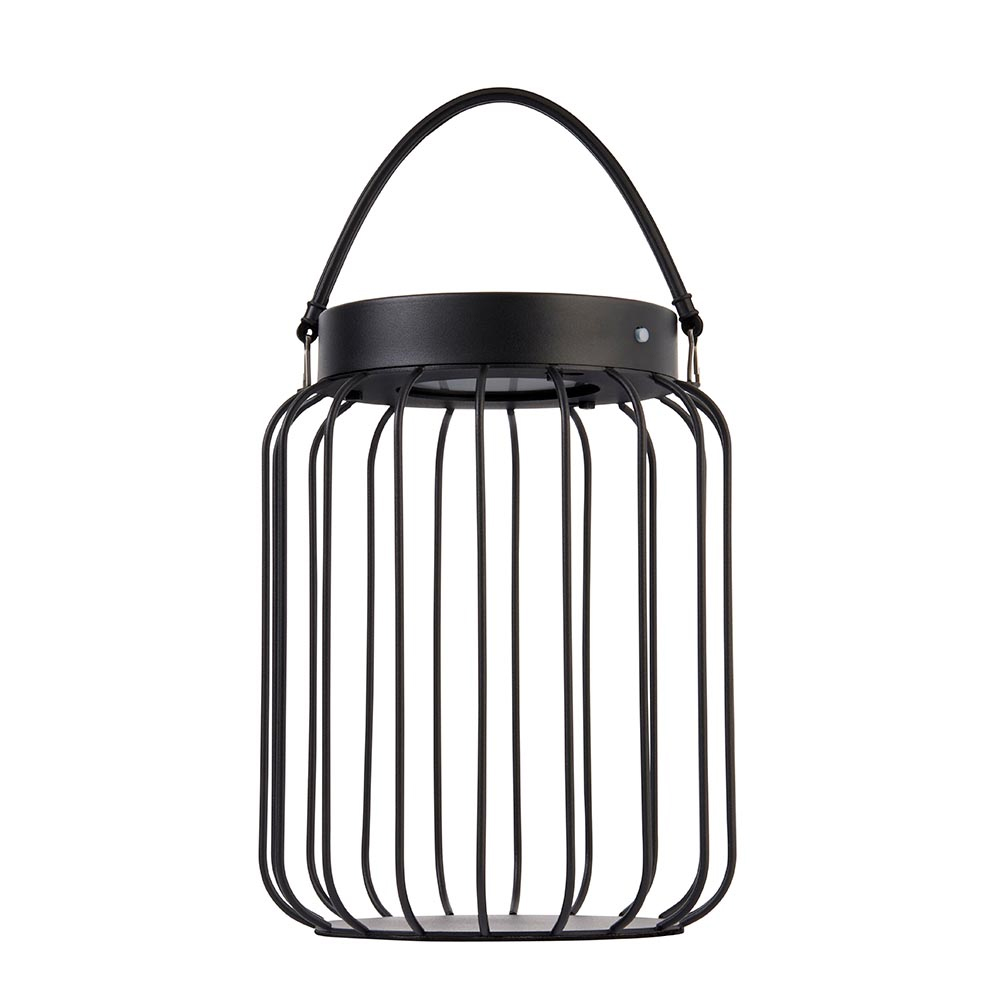 Valrico Metal Rechargeable Table Lamp In Matt Black