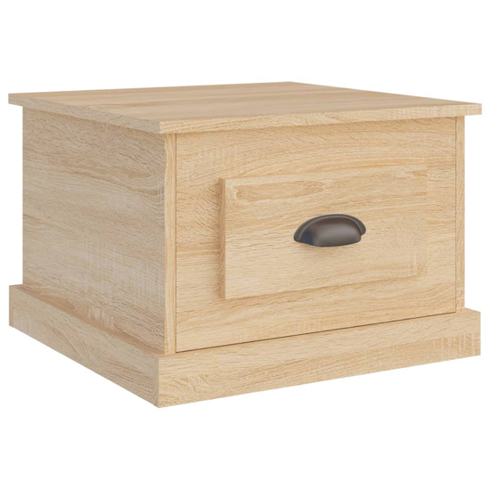 Vance Wooden Coffee Table With 1 Drawer In Sonoma Oak
