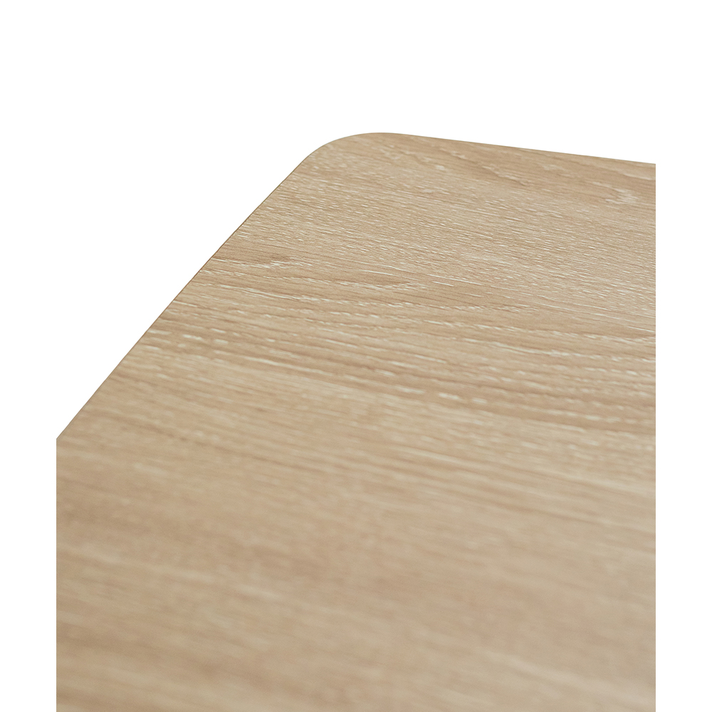 Vardo Small Rectangular Wooden Dining Table in Light Oak