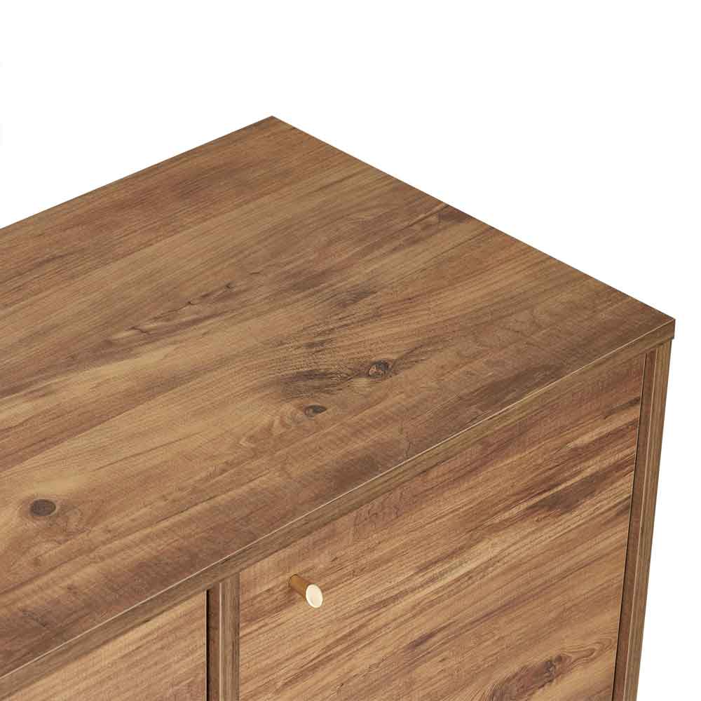 Varen Wooden Sideboard with 4 Doors in Atlantic Pine