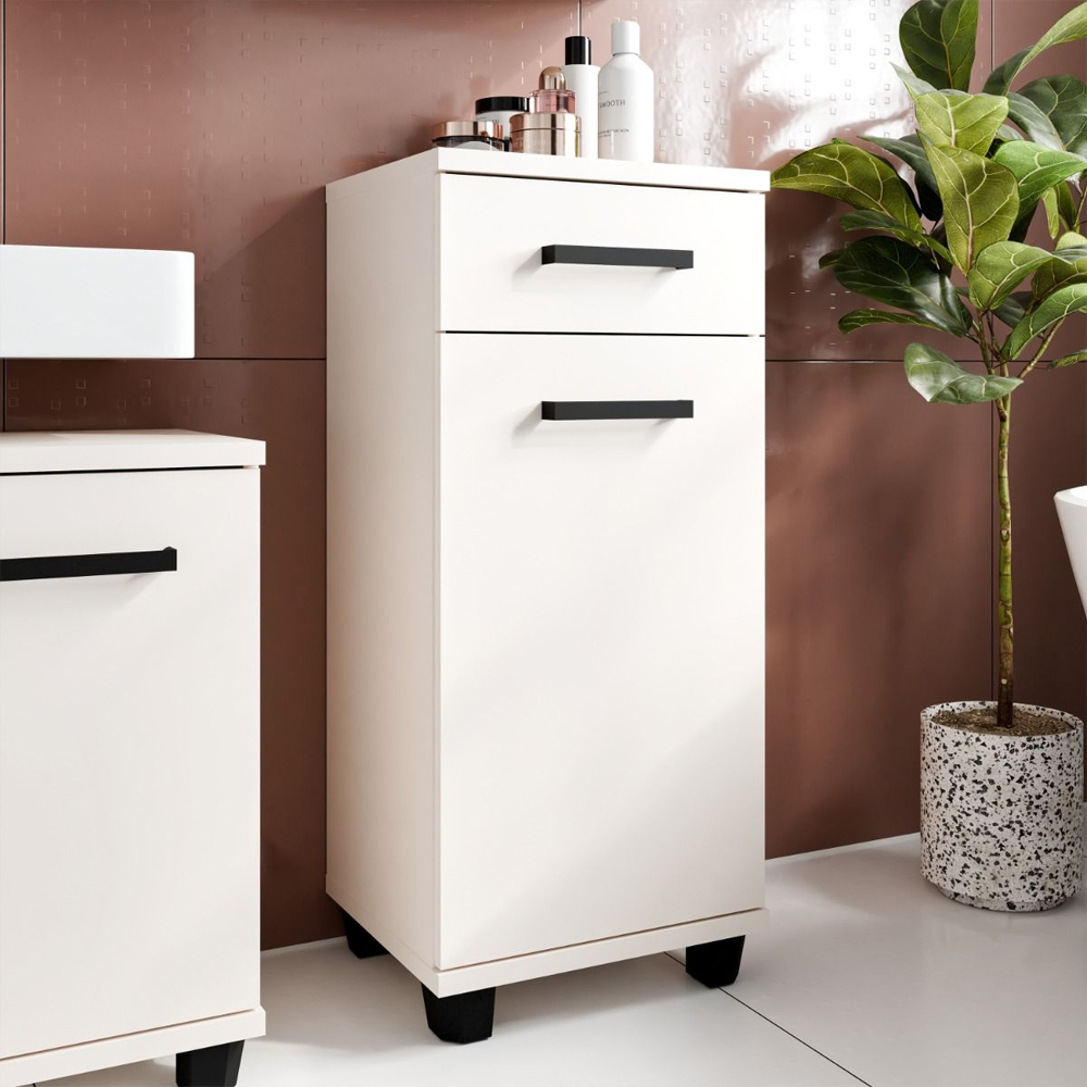 Vareon Wooden Bathroom Furniture Set in Sand