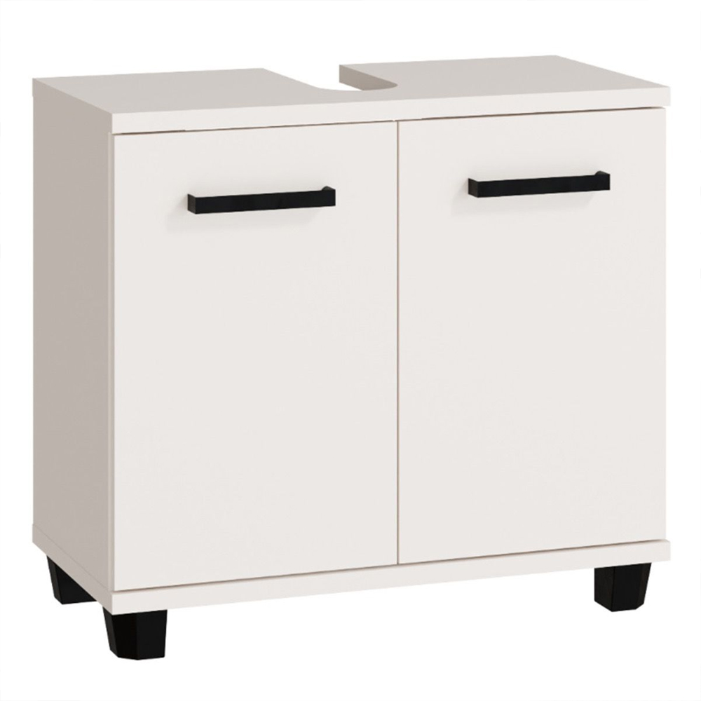 Vareon Wooden Bathroom Furniture Set in Sand