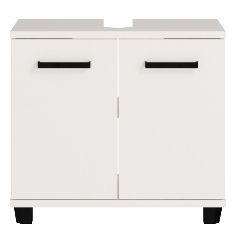Vareon Wooden Bathroom Furniture Set in Sand