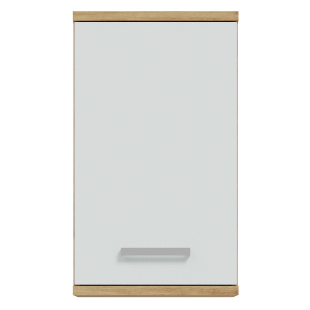 Vareon Wooden Bathroom Furniture Set in Artisan Oak and Light Grey