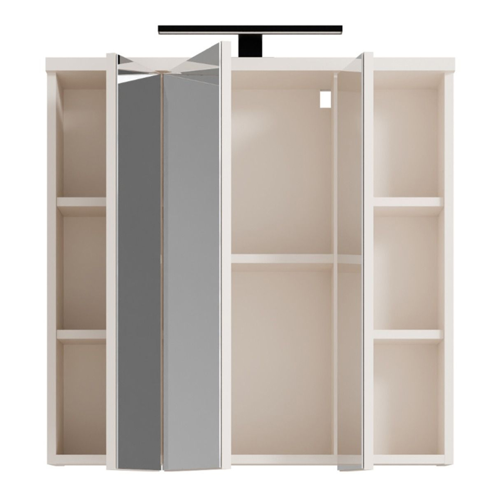 Vareon Wooden Bathroom Furniture Set in Sand