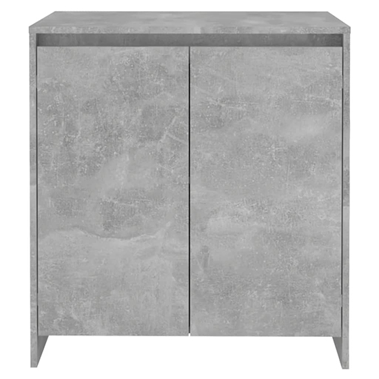 Variel Wooden Sideboard With 2 Doors In Concrete Effect