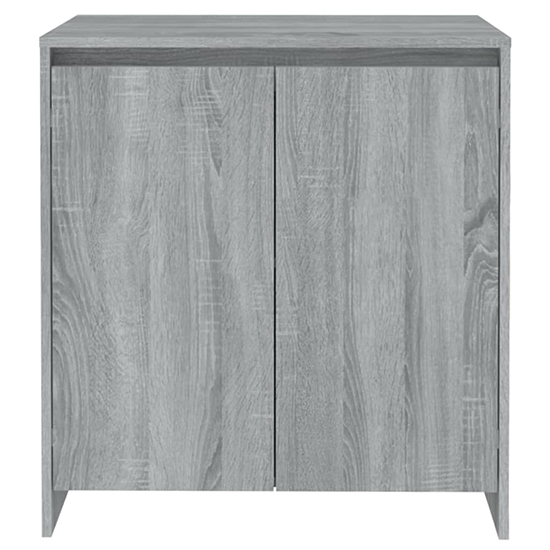 Variel Wooden Sideboard With 2 Doors In Grey Sonoma Oak
