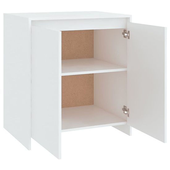 Variel Wooden Sideboard With 2 Doors In White