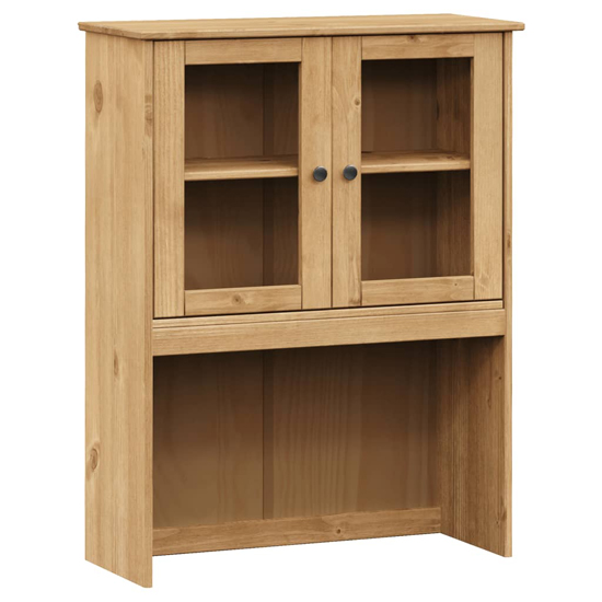 Vega Pinewood Highboard With 4 Drawers In Brown