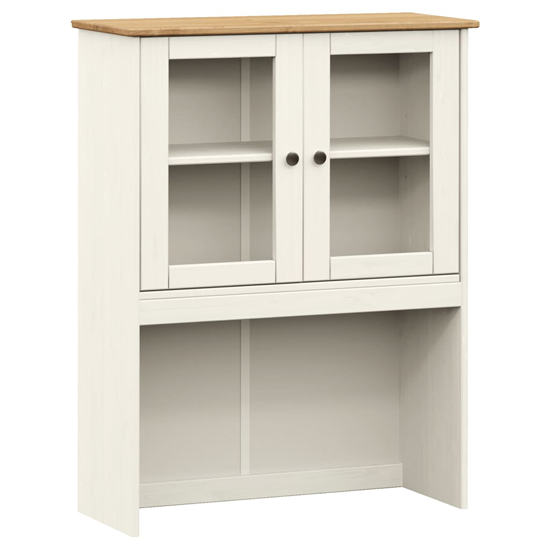 Vega Pinewood Highboard With 4 Drawers In White