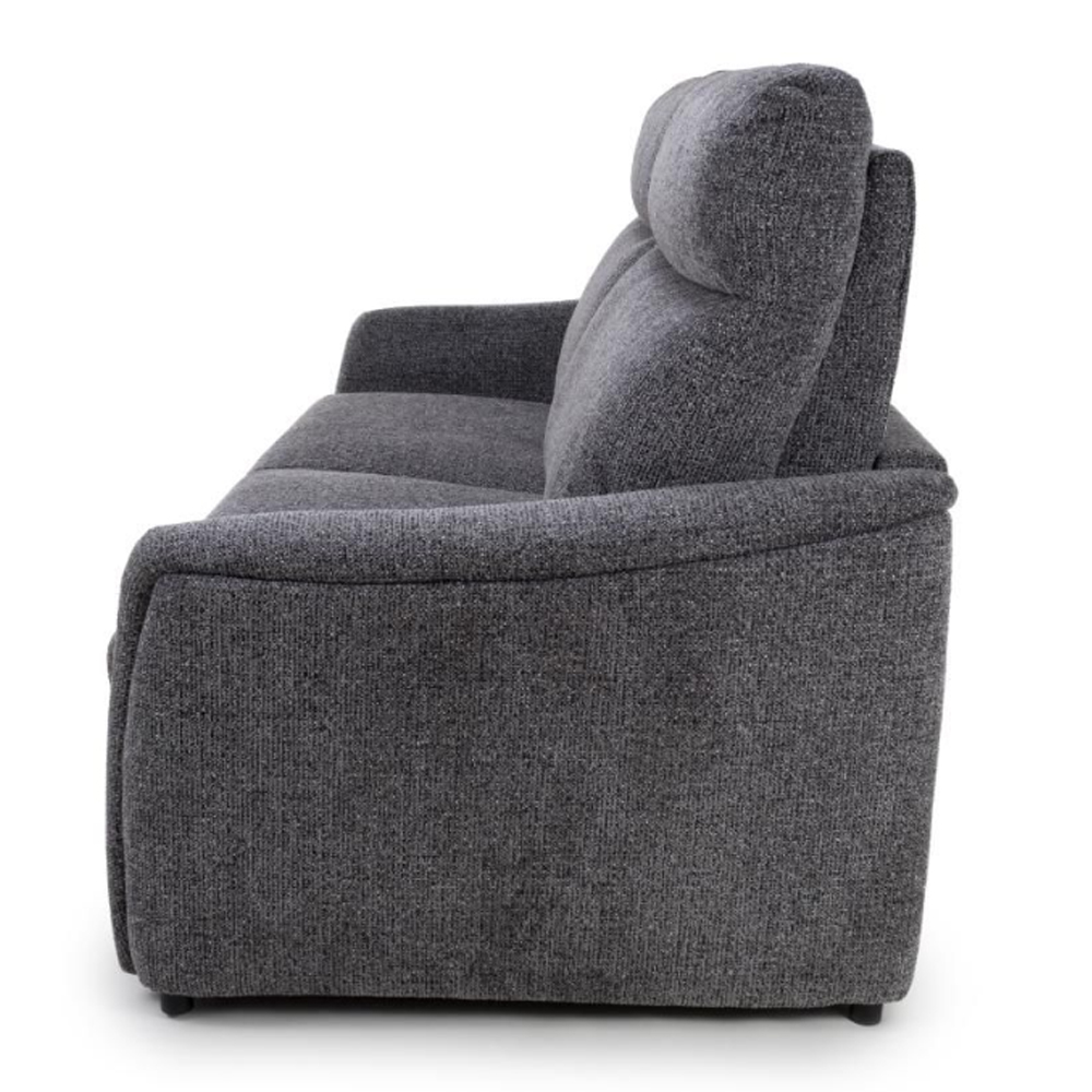 Velora Fabric Sofa Bed in Dark Grey