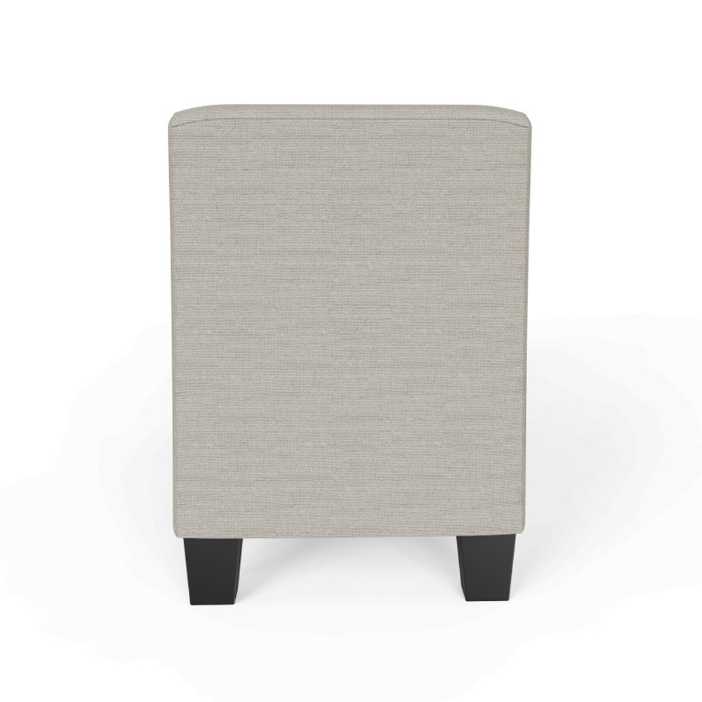 Ventnor Fabric Ottoman Storage Bench in Natural
