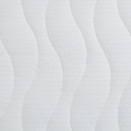 Vega Fabric Memory Cool Rolled King Size Mattress In White