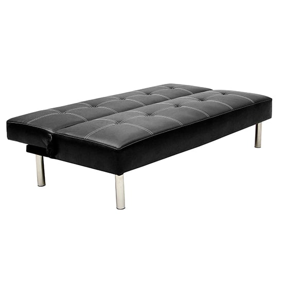 Vumba PVC Sofa Bed In Black_2