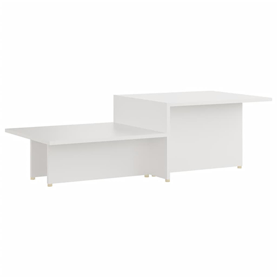 Vered Wooden Coffee Table In White_2