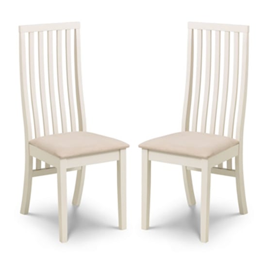 Valeska Ivory Faux Suede Dining Chairs In Pair_1