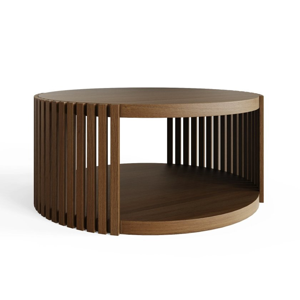 Vermont Wooden Coffee Table in Walnut