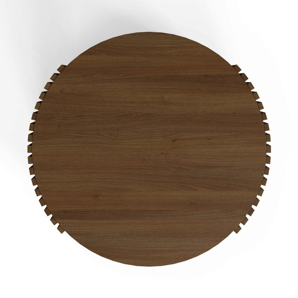 Vermont Wooden Coffee Table in Walnut