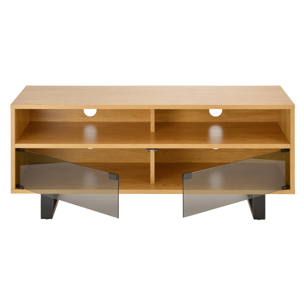 Vernon Small Wooden TV Stand In Light Oak