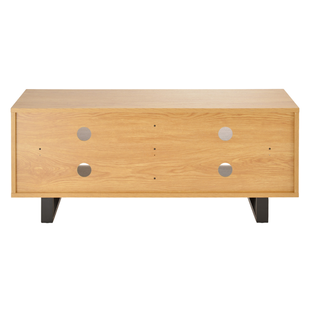 Vernon Small Wooden TV Stand In Light Oak