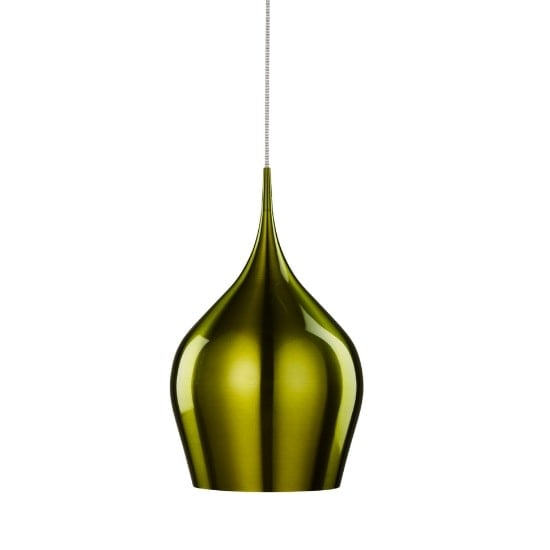 Product photograph of Vibrant 26cm Pendant Light In Green from Furniture in Fashion