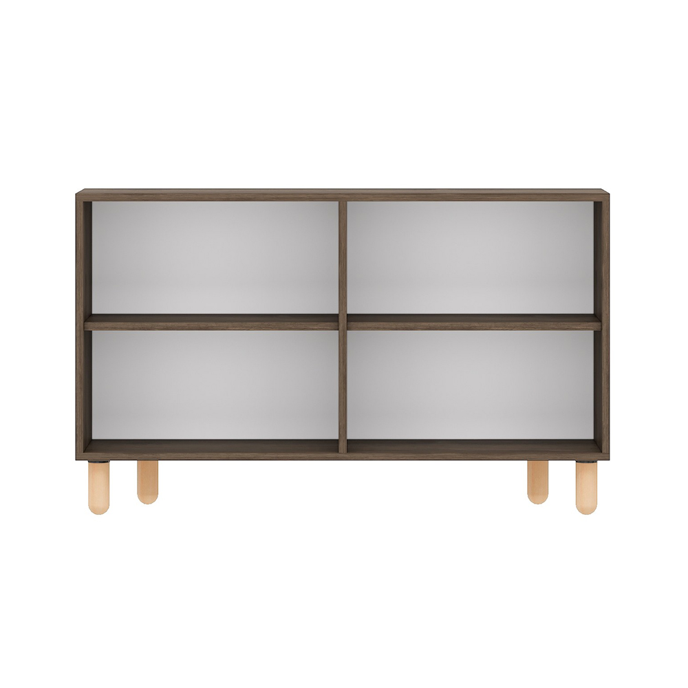 Vincent Wooden Sideboard with 4 Doors in Walnut